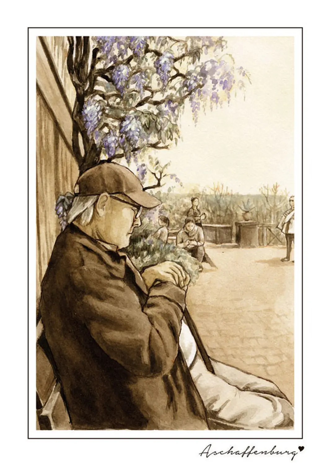 Postkarten Aschaffenburg von Atelier Raumkünste