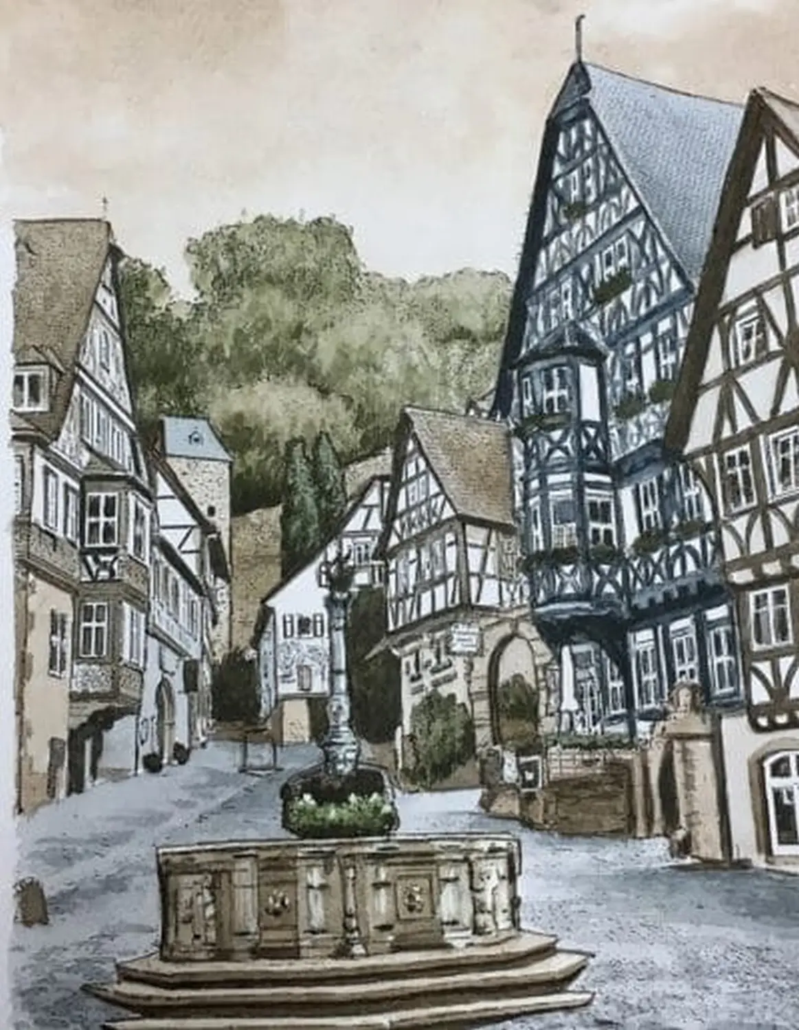 Postkarten Aschaffenburg von Atelier Raumkünste