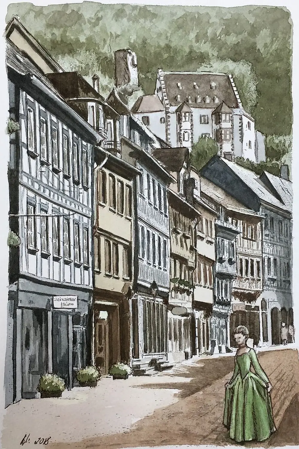 Postkarten Aschaffenburg von Atelier Raumkünste